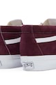 Semišové tenisky Vans Sk8-Mid Reissue 83 LX burgundské VN000CQQ4QU1