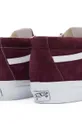 burgundské Semišové sneakers boty Vans Sk8-Mid Reissue 83 LX