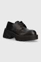 1017 ALYX 9SM scarpe in pelle Derby casual nero AAUSN0052LE01