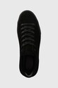 VOR sneakers din piele intoarsă 1A negru 1A.Samtschwarz