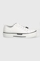 Karl Lagerfeld bőr tornacipő KAMPUS MAX KL50420.011 fehér SS24