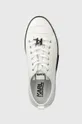 λευκό Δερμάτινα ελαφριά παπούτσια Karl Lagerfeld KAMPUS MAX