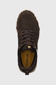 CAT Footwear adidași din nubuc HEX CUSH LO maro P726016