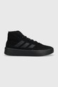 Кеды adidas ZNSORED имитация замша чёрный ID8245
