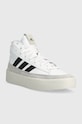 adidas sneakers din piele ZNSORED IE7777 alb SS24