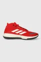 красный Обувь для баскетбола adidas Performance Bounce Legends Unisex