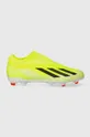 żółty adidas Performance obuwie piłkarskie korki X Crazyfast League Unisex