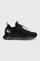 PLEIN SPORT sneakersy Runner syntetyczny czarny USC0520.STE003N.02