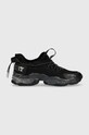 PLEIN SPORT sneakersy Hyper Sport Gen.X.04 syntetyczny czarny USC0522.STE003N.02