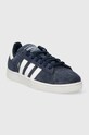 adidas Originals sneakers din piele întoarsă Campus 2 ID9839 bleumarin SS24