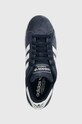 adidas Originals sneakers din piele întoarsă Campus 2 bleumarin ID9839