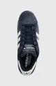 тёмно-синий Замшевые кроссовки adidas Originals Campus 2