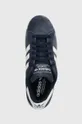 navy adidas Originals suede sneakers Campus 2