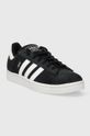 Велурени маратонки adidas Originals Campus 2 ID9844 черен SS24