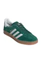 Замшевые кроссовки adidas Originals Gazelle Indoor зелёный