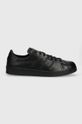 Шкіряні кросівки Y-3 Superstar низька чорний IE3237