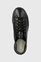 Y-3 sneakersy skórzane Stan Smith czarny IG4036