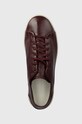 Y-3 sneakers din piele Stan Smith burgundia IG4038