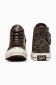 Încălțăminte Converse tenisi de piele Converse x Wonka Chuck 70 Chocolate Swirl A08151C maro