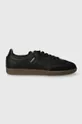 black adidas Originals leather sneakers Samba OG Unisex