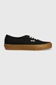 Vans tenisówki Authentic płaska czarny VN0009PVB9M1