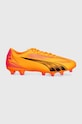 Puma obuwie piłkarskie korki Ultra Play 107763 pomarańczowy SS24