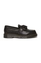 Dr. Martens mokasyny skórzane Adrian Woven skóra licowa czarny DM31621001