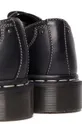 nero Dr. Martens scarpe in pelle 1461 Gothic Americana