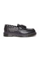 Dr. Martens mokasyny skórzane Adrian Gothic Americana casual czarny DM31626001