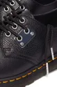 чорний Шкіряні туфлі Dr. Martens 1461 Metal Plate