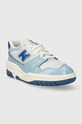 New Balance 550 Chrome Blue Patent BB550YKE blue SS24