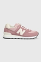 różowy New Balance sneakersy 574 Unisex