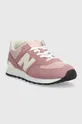 New Balance sneakersy 574 różowy