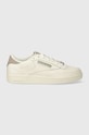 Kožne tenisice Reebok Classic Club C 85 100074162 bež SS24