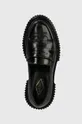 black ADIEU leather loafers Type 203