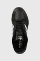 fekete adidas Originals bőr sportcipő Team Court 2 STR