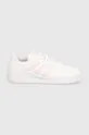 adidas Originals sneakersy skórzane Team Court 2 STR biały