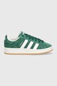 Замшеві кросівки adidas Originals Campus 00s J IH7492 зелений SS24