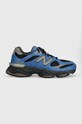 Tenisky New Balance U9060NRH přírodní kůže modrá U9060NRH