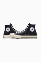Kožne tenisice Converse Chuck 70 HI A07200C crna