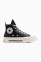 nero Converse scarpe da ginnastica Chuck 70 De Luxe Squared HI Unisex