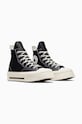 Converse sportcipő Chuck 70 De Luxe Squared HI A06435C fekete AW24