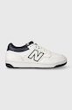Tenisky New Balance BB480LWN imitácia kože biela BB480LWN