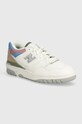New Balance 550 Sea Salt Blue Laguna suede white BB550PGA