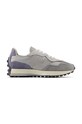 Kožené tenisky New Balance U327WGC přírodní kůže šedá U327WGC