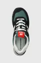 black New Balance sneakers 574
