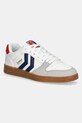 Hummel sneakers Handball Perfect imitatie de piele intoarsa alb 226303