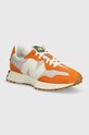 Маратонки New Balance 327 велур оранжев U327SA