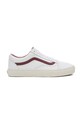 Vans bőr tornacipő Old Skool lapos fehér VN0007NT7BF1