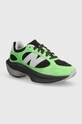 Tenisky New Balance UWRPDKOM semišová koža zelená UWRPDKOM